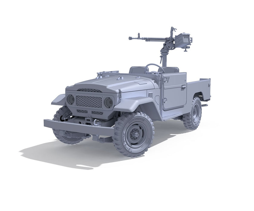 AK Interactive 35002 1/35 FJ43 Pickup Truck with DShKM Gun Model Kit