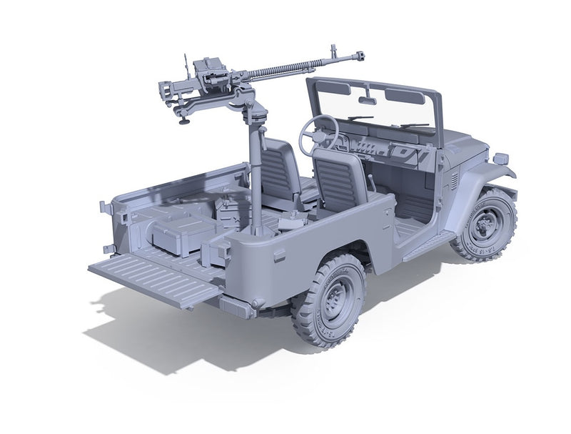 AK Interactive 35002 1/35 FJ43 Pickup Truck with DShKM Gun Model Kit