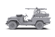 AK Interactive 35003 1/35 FJ43 Pickup Truck with SPG-9 Recoilless Gun Model Kit