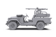 AK Interactive 35003 1/35 FJ43 Pickup Truck with SPG-9 Recoilless Gun Model Kit