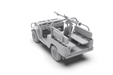 AK Interactive 35003 1/35 FJ43 Pickup Truck with SPG-9 Recoilless Gun Model Kit