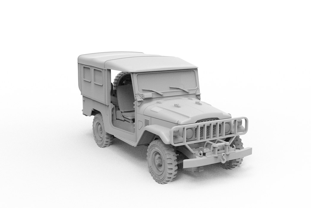 AK Interactive 35004 1/35 FJ43 SUV with Soft Top IDF & LAF Model Kit
