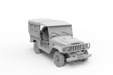 AK Interactive 35004 1/35 FJ43 SUV with Soft Top IDF & LAF Model Kit