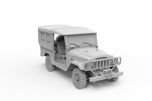 AK Interactive 35004 1/35 FJ43 SUV with Soft Top IDF & LAF Model Kit