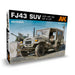 AK Interactive 35004 1/35 FJ43 SUV with Soft Top IDF & LAF Model Kit