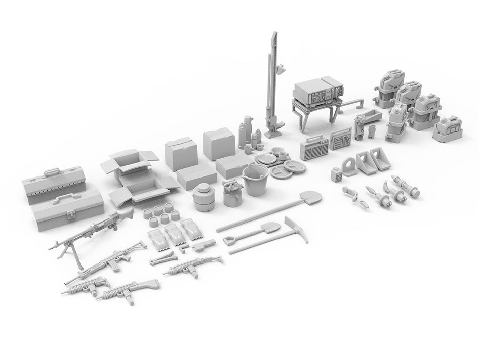 AK Interactive 35006 1/35 IDF Accessories Model Kit