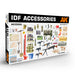 AK Interactive 35006 1/35 IDF Accessories Model Kit
