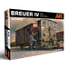 AK Interactive 35008 1/35 Breuer IV Rail Shunter Locomotive Model Kit with Track Section & Figure