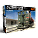 AK Interactive 35009 1/35 Automotore FS 206/207/208 Sogliola Rail Shunter Locomotive Model Kit with Track Section & Figure