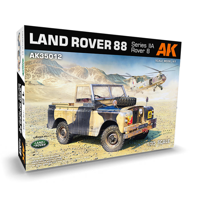 AK Interactive 35012 1/35 Land Rover 88 Series IIA Rover 8 Vehicle Model Kit