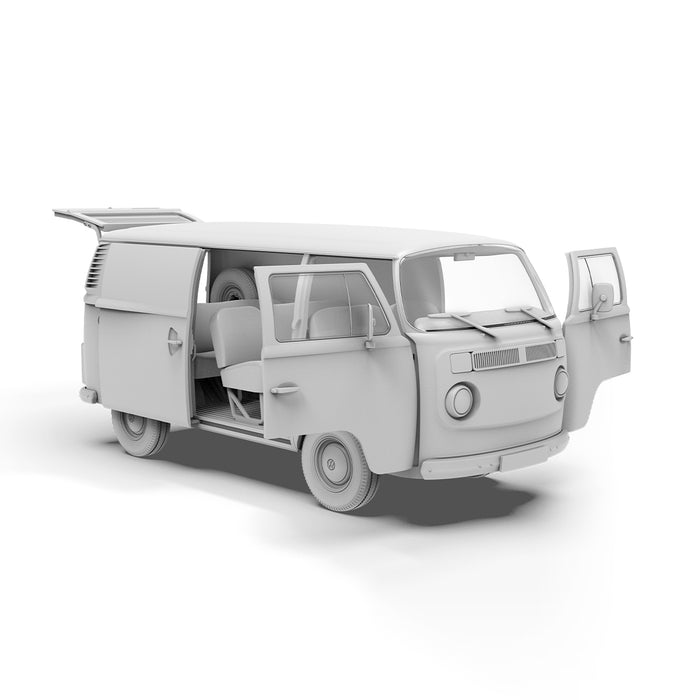 AK Interactive 35025 1/35 VW T2 Model 1972 Commercial Van Model Kit