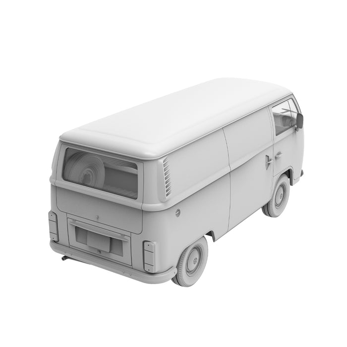 AK Interactive 35025 1/35 VW T2 Model 1972 Commercial Van Model Kit