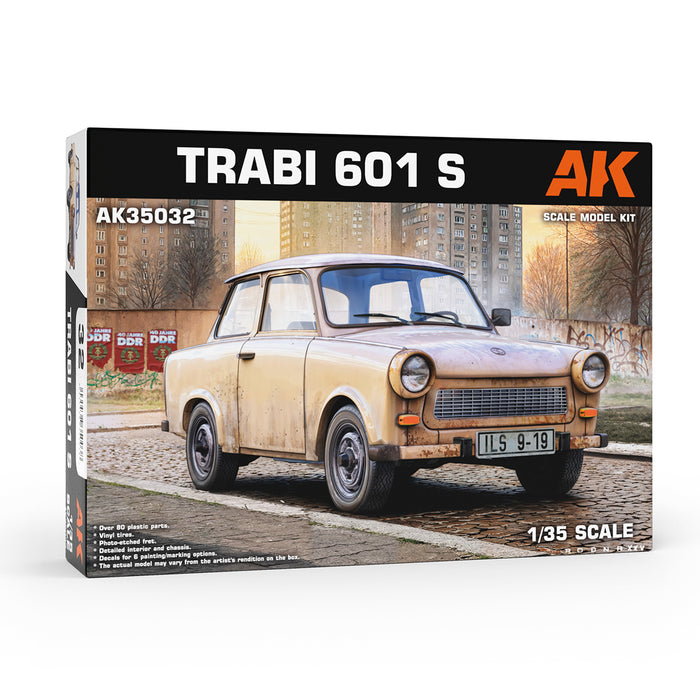 AK Interactive 35032 1/35 Trabi 601 Model Car Kit
