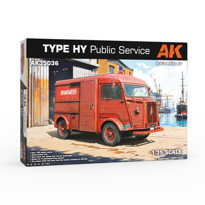 AK Interactive 35036 1/35 Type HY Public Service Model Van Kit