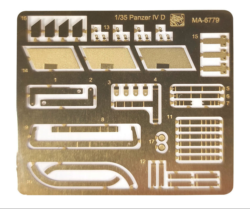 AK Interactive 35504 1/35 PzKpfw IV Ausf D DAK Tank Model Kit