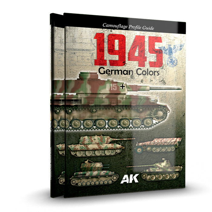 AK Interactive 403 1945 German Colors Camouflage Profile Guide Book