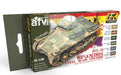 AK Interactive 4190 AFV Series: Spanish Civil War Colors 1936-1939 Acrylic Paint Set (6 Colors) 17ml