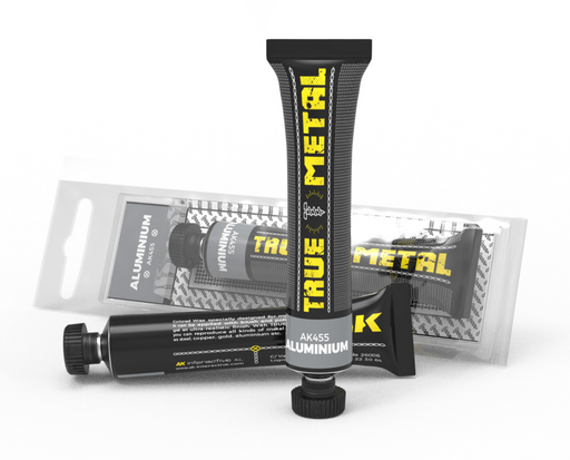 AK Interactive 455 True Metal Wax Aluminum 20ml Tube