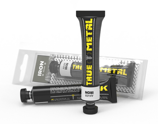 AK Interactive 459 True Metal Wax Iron 20ml Tube