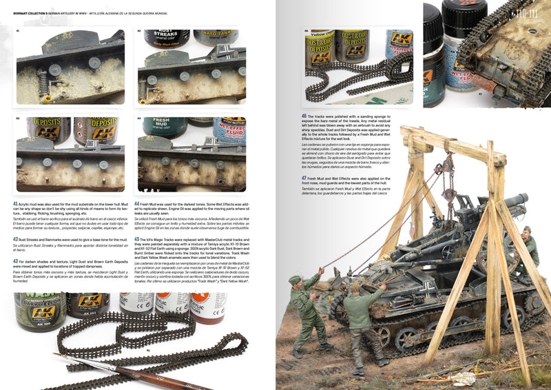 AK Interactive 4907 Worn Art Collection 5: German Artillery Techniques Book