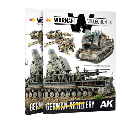 AK Interactive 4907 Worn Art Collection 5: German Artillery Techniques Book