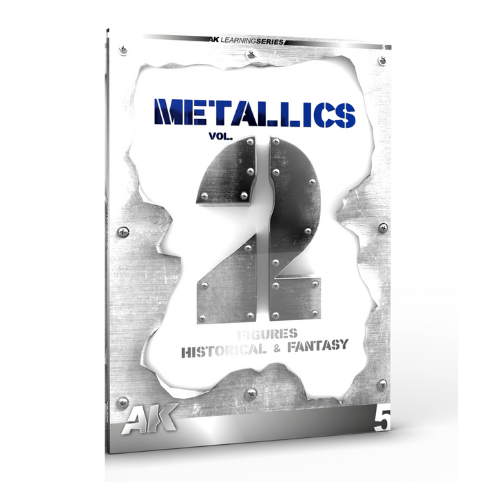 AK Interactive 508 Metallics Vol.2 Learning Series Book