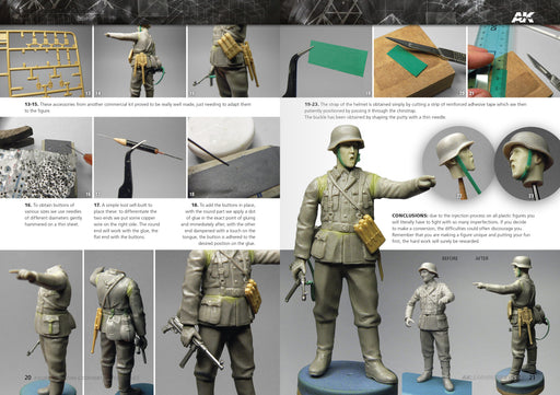 AK Interactive 512 Learning Series 11: Figure Sculpting & Converting Techniques Book