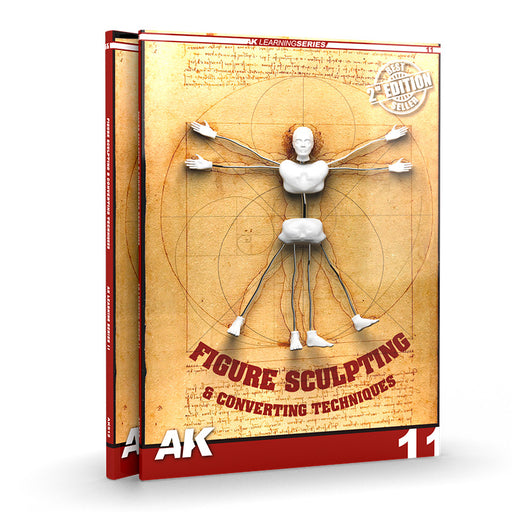AK Interactive 512 Learning Series 11: Figure Sculpting & Converting Techniques Book