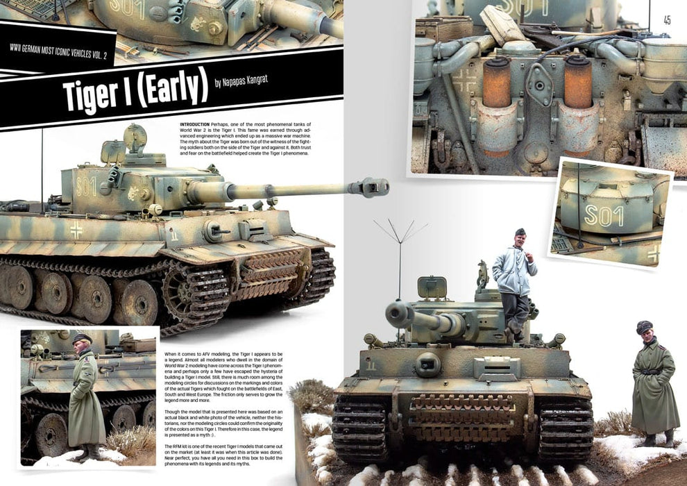 AK Interactive 516 WWII German Most Iconic SS Vehicles Vol. 2 Book