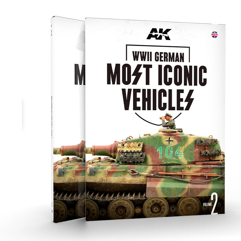 AK Interactive 516 WWII German Most Iconic SS Vehicles Vol. 2 Book