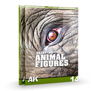 AK Interactive 518 Learning Series 14: Painting Animal Figures Book