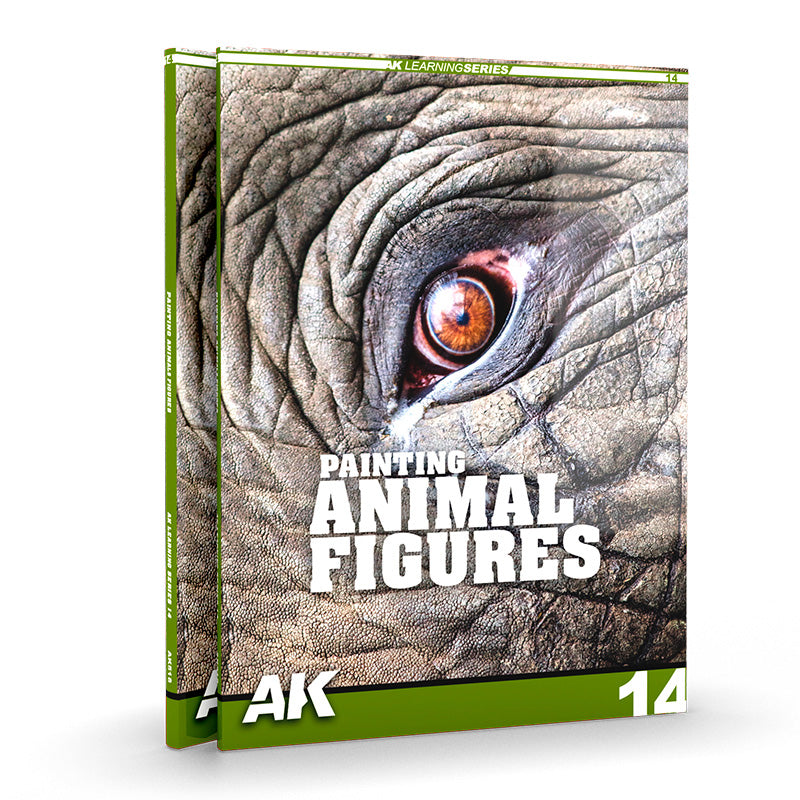 AK Interactive 518 Learning Series 14: Painting Animal Figures Book