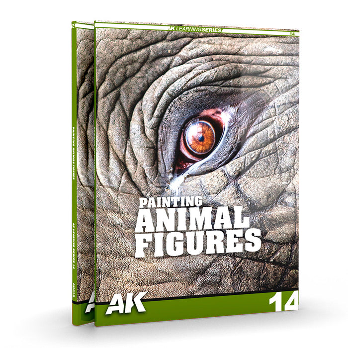 AK Interactive 518 Learning Series 14: Painting Animal Figures Book
