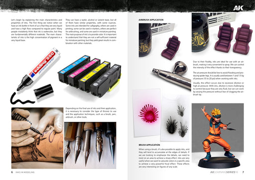 AK Interactive 540 Learning Series 16: Inks in Modeling Book