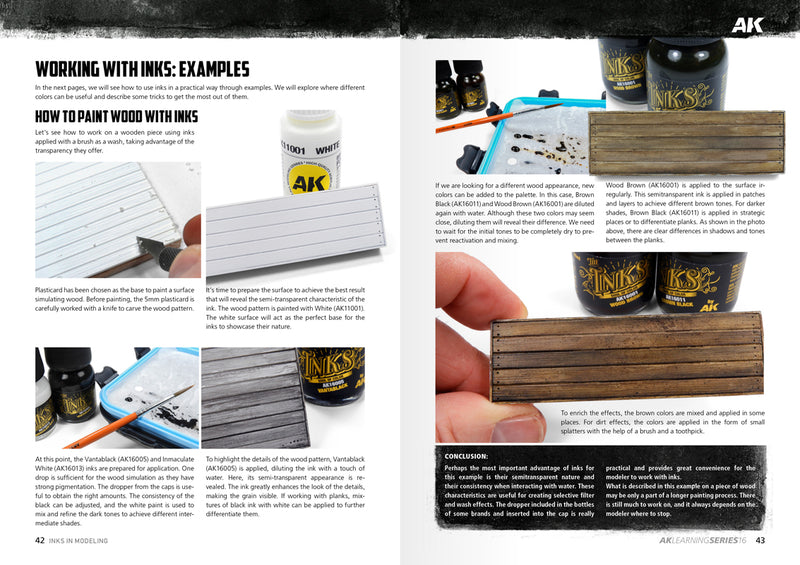 AK Interactive 540 Learning Series 16: Inks in Modeling Book