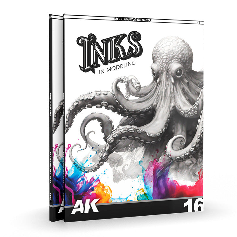 AK Interactive 540 Learning Series 16: Inks in Modeling Book