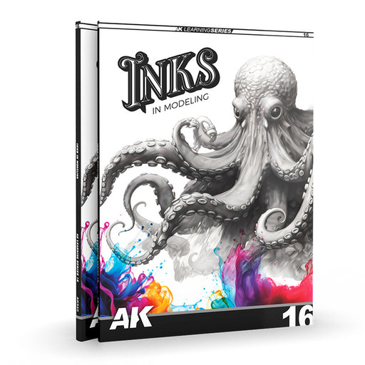 AK Interactive 540 Learning Series 16: Inks in Modeling Book