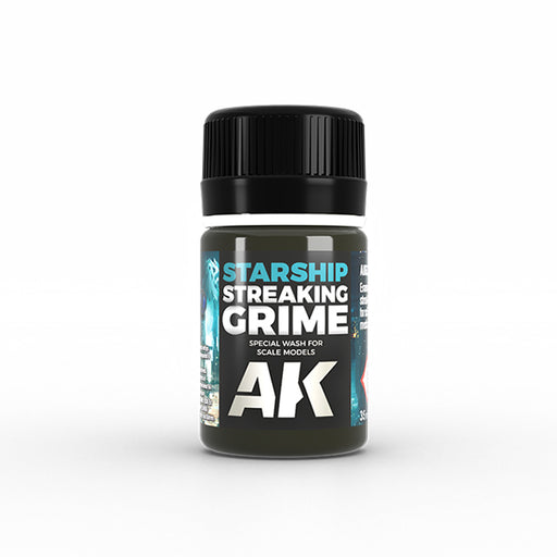 AK Interactive 637 Starship Streaking Grime Enamel Paint 35ml Bottle