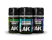 AK Interactive 639 Weathering Sci-Fi Enamel Paint Set
