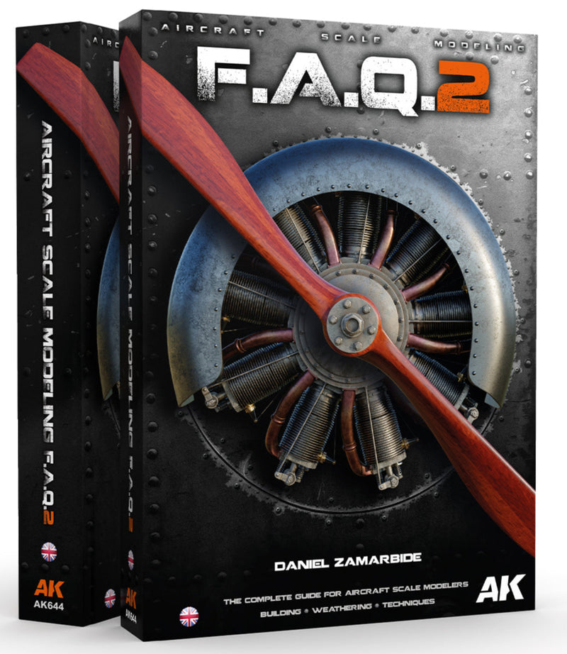 AK Interactive 644 FAQ 2 Aircraft Scale Modeling Book