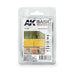 AK Interactive 688 Basic Weathering Paint Set (49, 88, 677)