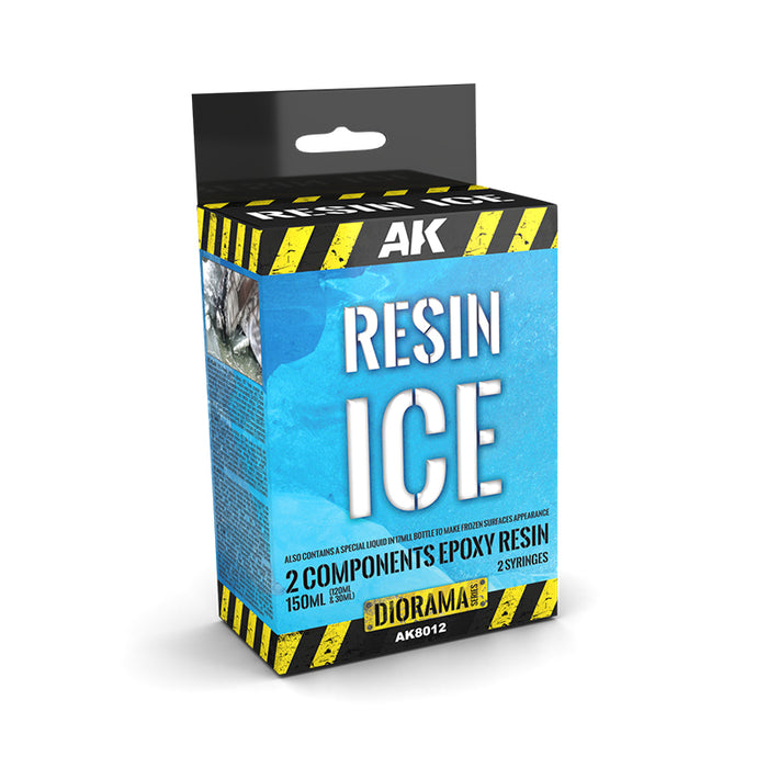 AK Interactive 8012 Diorama Series: Resin Ice Effect 2-Components Epoxy 180ml