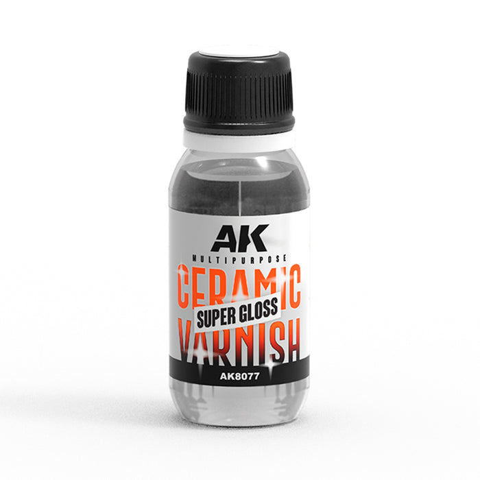 AK Interactive 8077 Multipurpose Super Gloss Ceramic Varnish 60ml Bottle