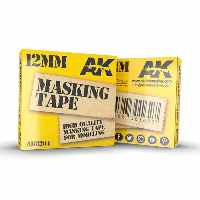 AK Interactive 8204 Masking Tape 12mm
