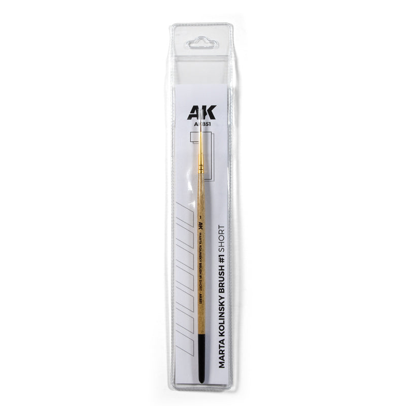 AK Interactive 851 Marta Kolinsky #1 Short Brush
