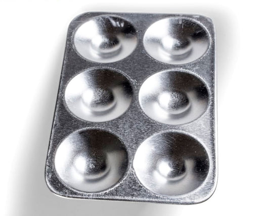 AK Interactive 9014 Aluminum Paint Tray 6 Wells