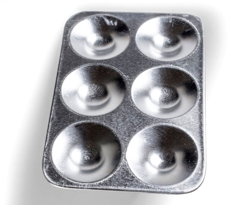 AK Interactive 9014 Aluminum Paint Tray 6 Wells