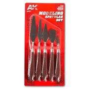 AK Interactive 9051 Modeling Spatulas Set (5 Pack)