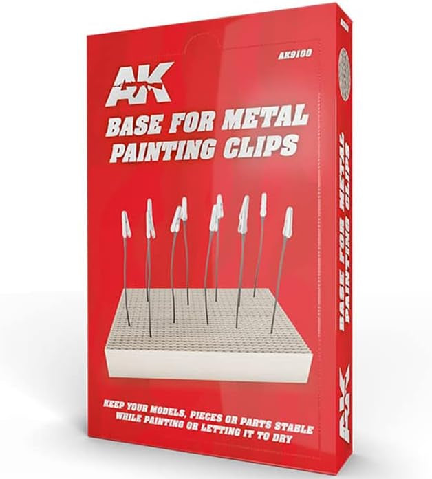 AK Interactive 9100 Compressed Cardboard Base for Metal Painting Clips #9127
