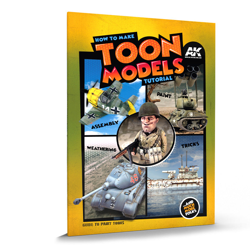 AK Interactive 911 How to Make Toon Models Tutorial Book